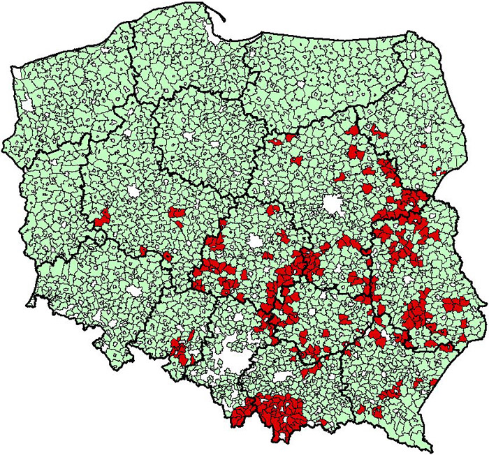 Rozdrobniona struktura gospodarstw